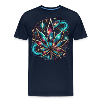 Männer Premium T-Shirt - Weed Galaxy