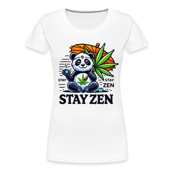 Frauen Premium T-Shirt - Stay Zen