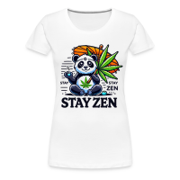 Frauen Premium T-Shirt - Stay Zen